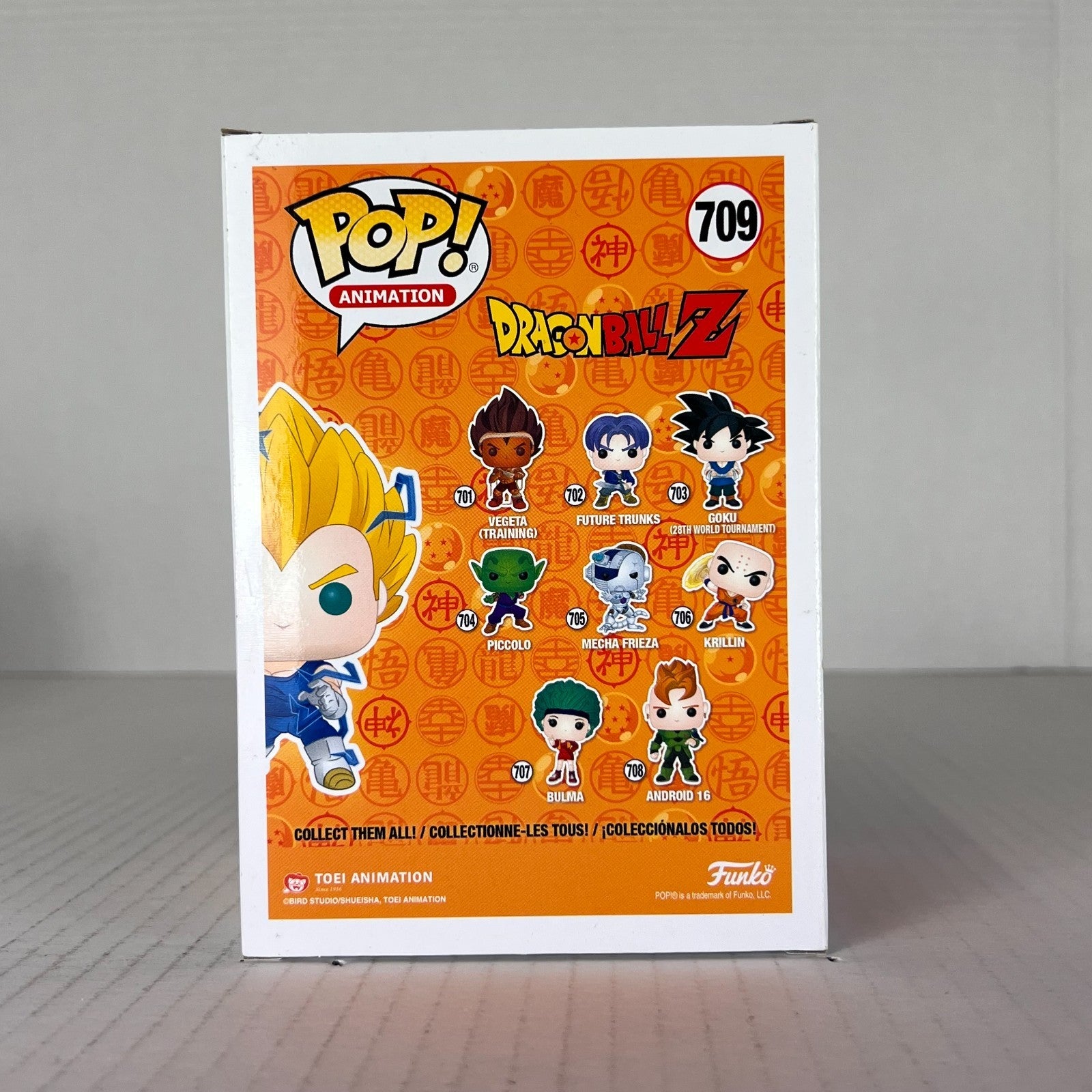 Funko POP Vinyl - Animation - Dragonball Z - Super Saiyan 2 Vegeta - #709 Chase