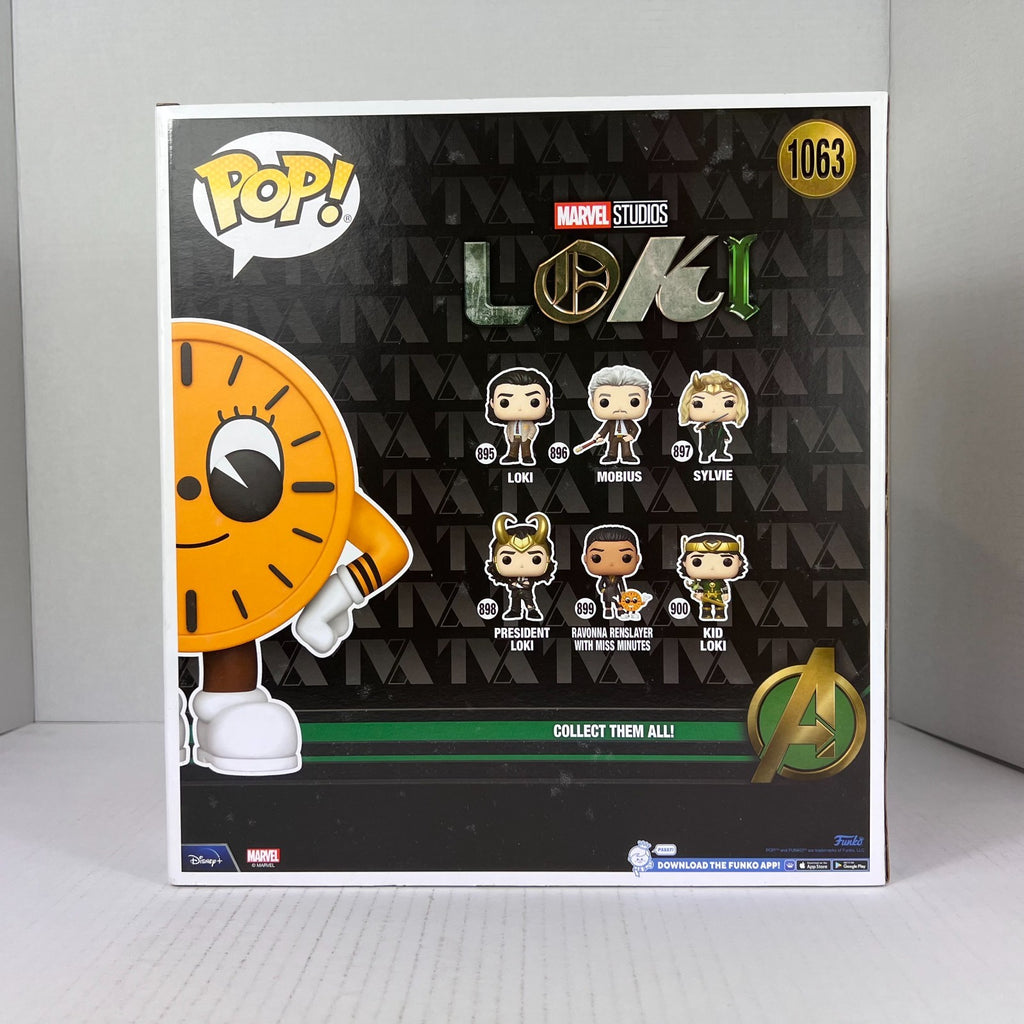 Funko POP Vinyl - Marvel - Loki -Miss Minutes - #1063 GITD