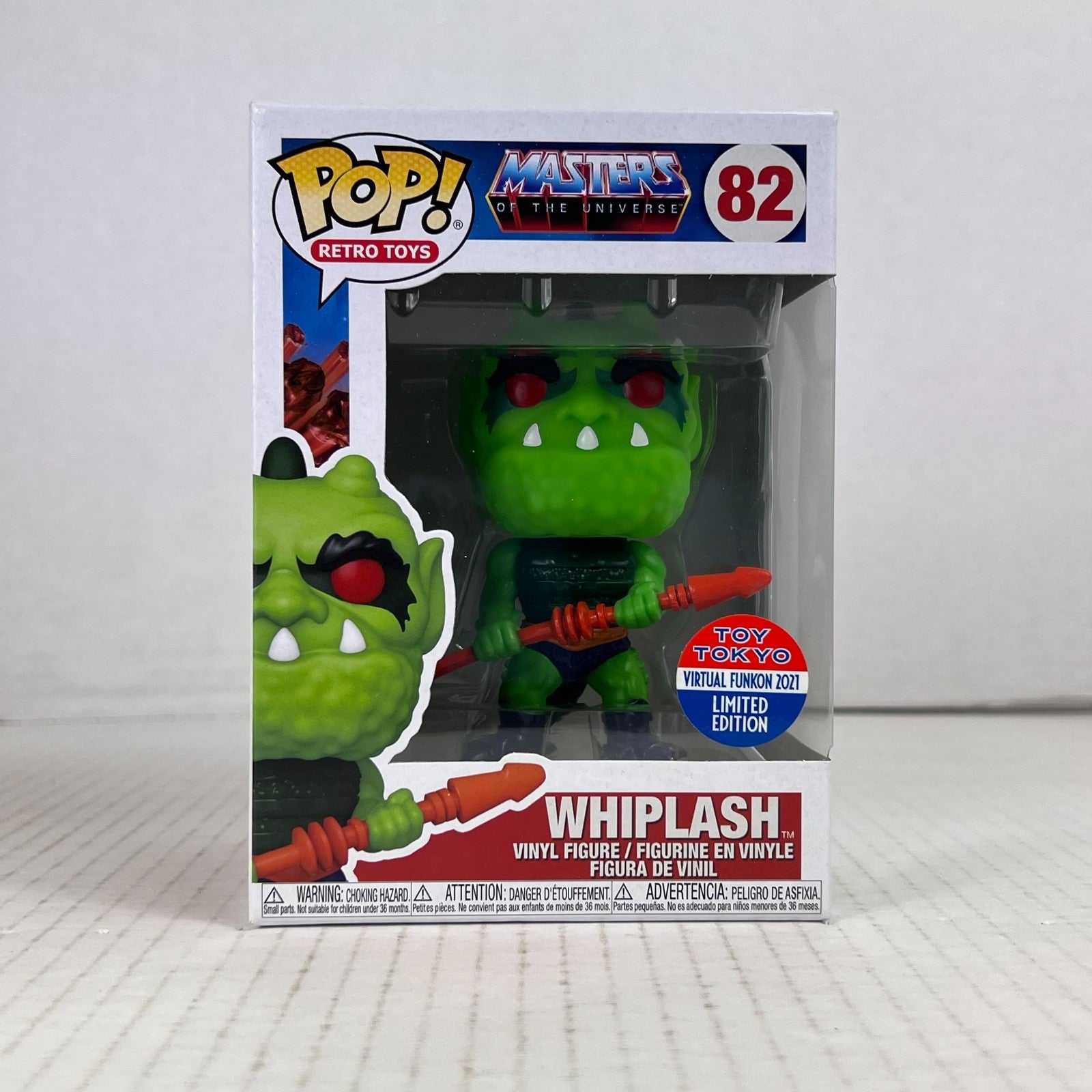Funko POP Vinyl - Retro Toys - Masters of The Universe - Whiplash #82 Toy Tokyo