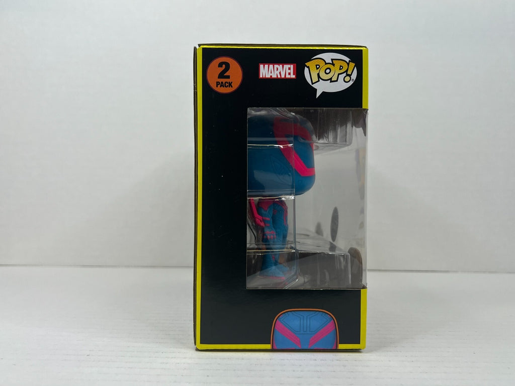 Funko POP Vinyl Marvel Blacklight Spider-Man 2099 & Spider-Man India - 2 Pack