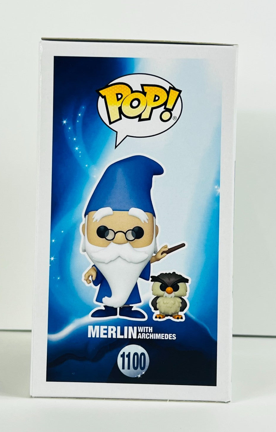 Funko POP Vinyl - Disney - Sword In The Stone - Merlin With Archimedes - #1100