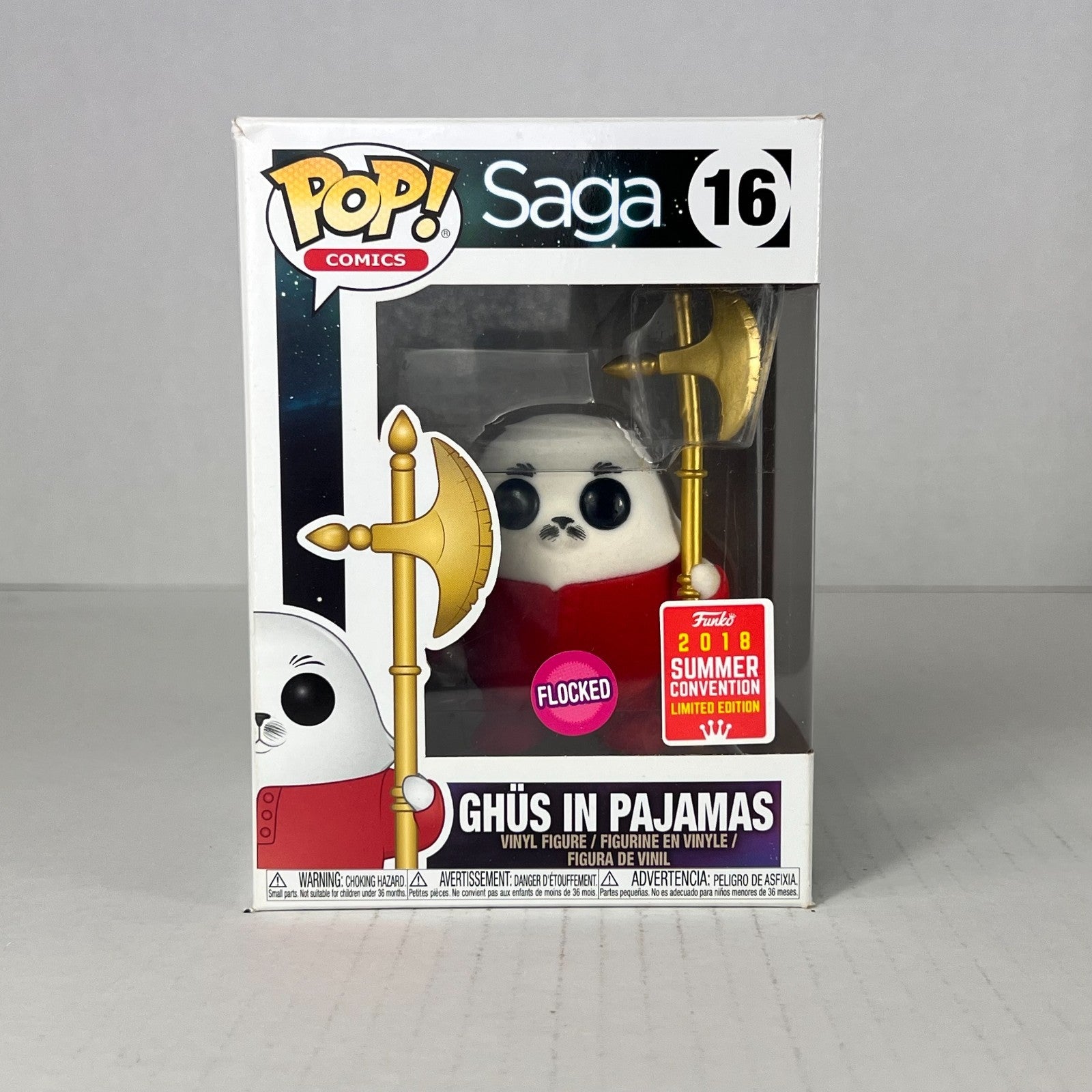 Funko POP Vinyl - Comics - Saga - Ghus In Pajamas - #16 Flocked SC 2018