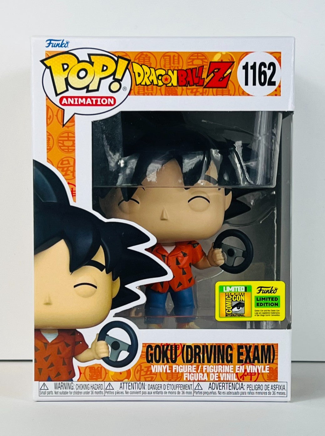 Funko POP Vinyl - Animation - Dragonball Z - Goku Driving Exam - #1162 SDCC 2022