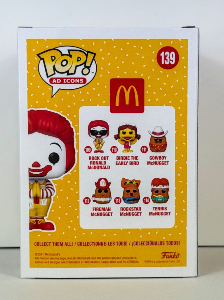 Funko POP Vinyl - Ad Icons - Ronald McDonald - #139 GITD Chase