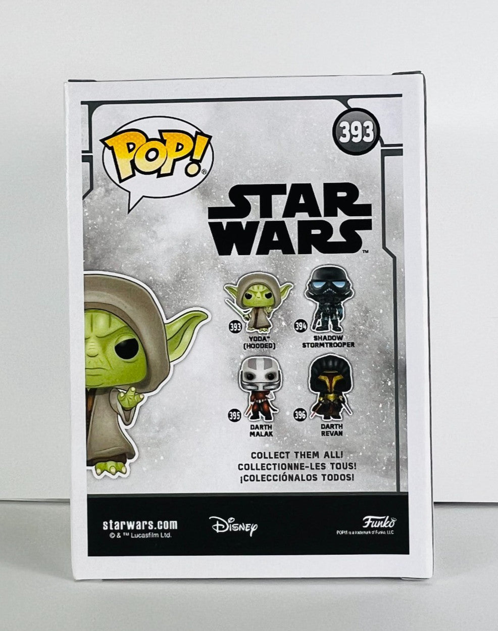 Funko POP Vinyl - Star Wars - Yoda Hooded - #393 Special Edition