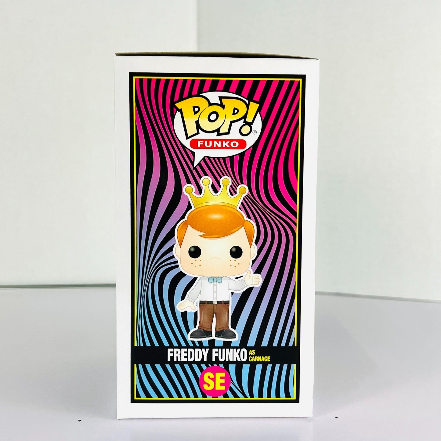 Funko POP Vinyl - Blacklight Battle - Freddy Funko as Carnage 2000 Pcs Metallic