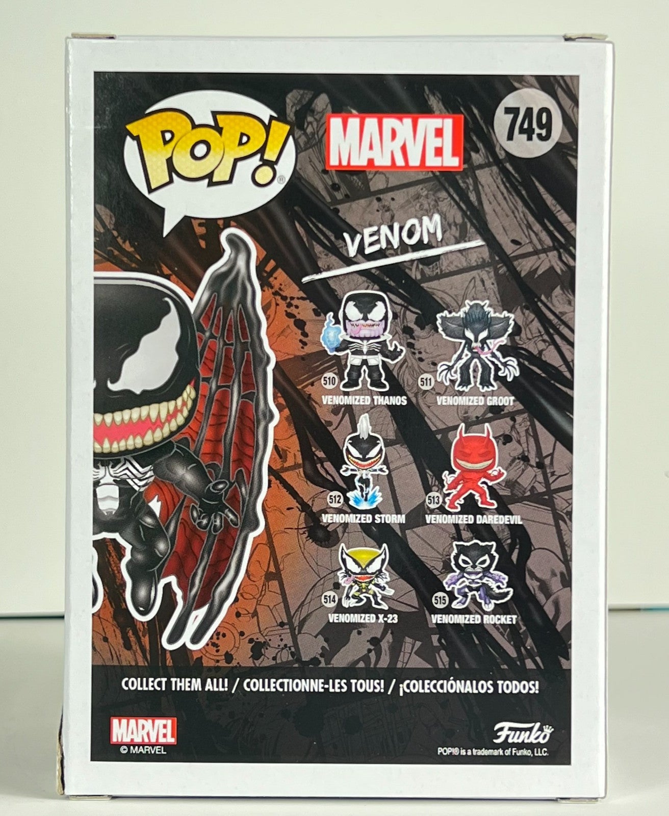 Funko POP Vinyl - Marvel - Venom - #749 GITD Chase