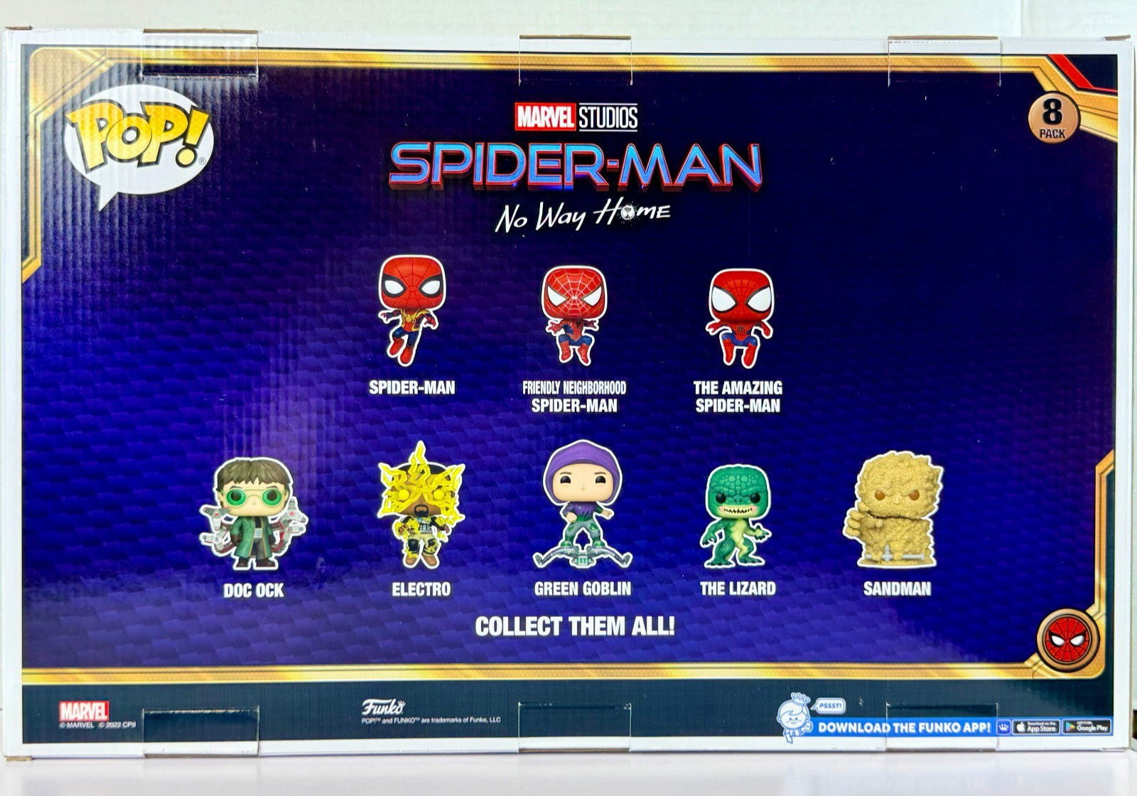 Funko POP Vinyl - Marvel - Spider-Man - No Way Home - 8 Pack