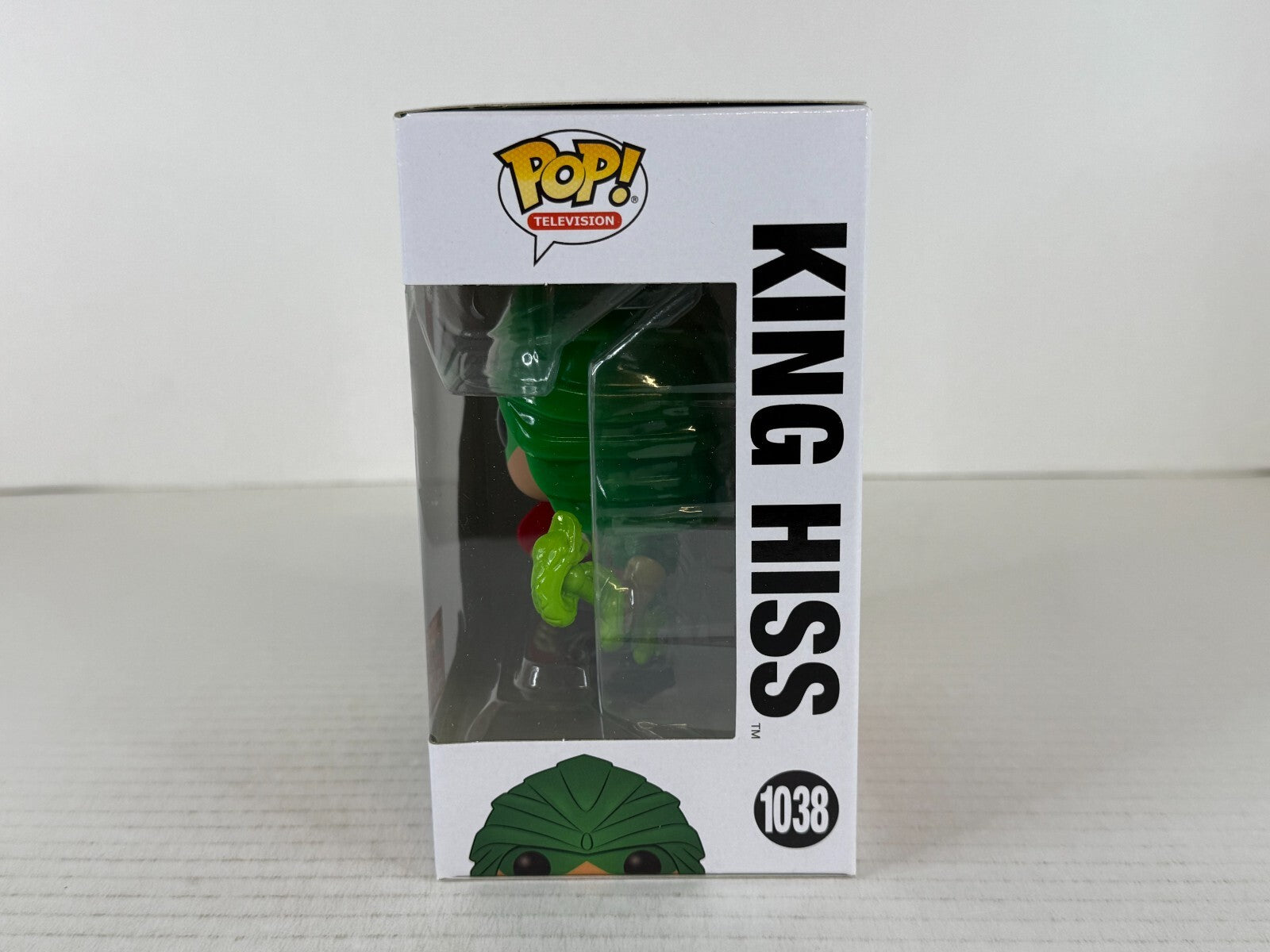 Funko Pop Vinyl - Television - MOTU - King Hiss - #1038 NYCC