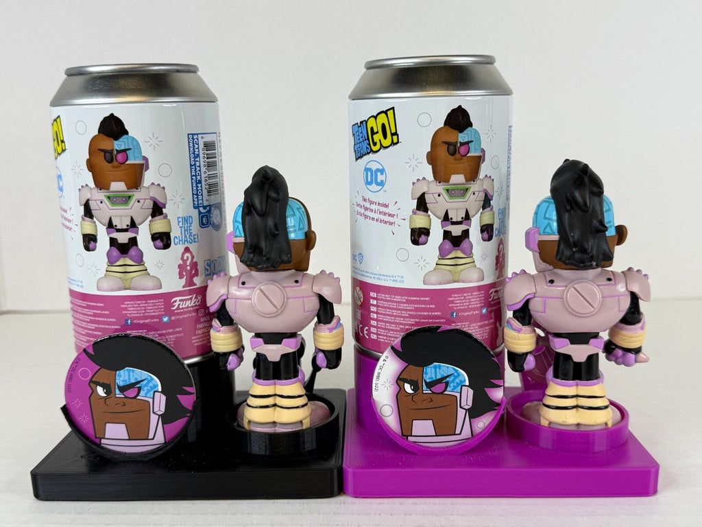Funko POP Soda - Teen Titan Go - Cyborg - Common and Chase Set - 5000 Pcs
