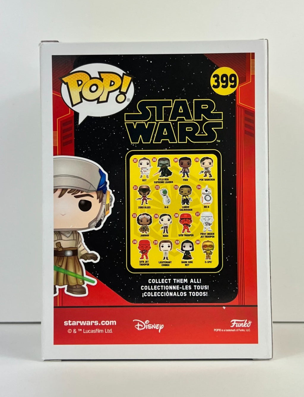 Funko POP Vinyl - Star Wars - Luke Skywalker Jedi Training - #399 FC 2020