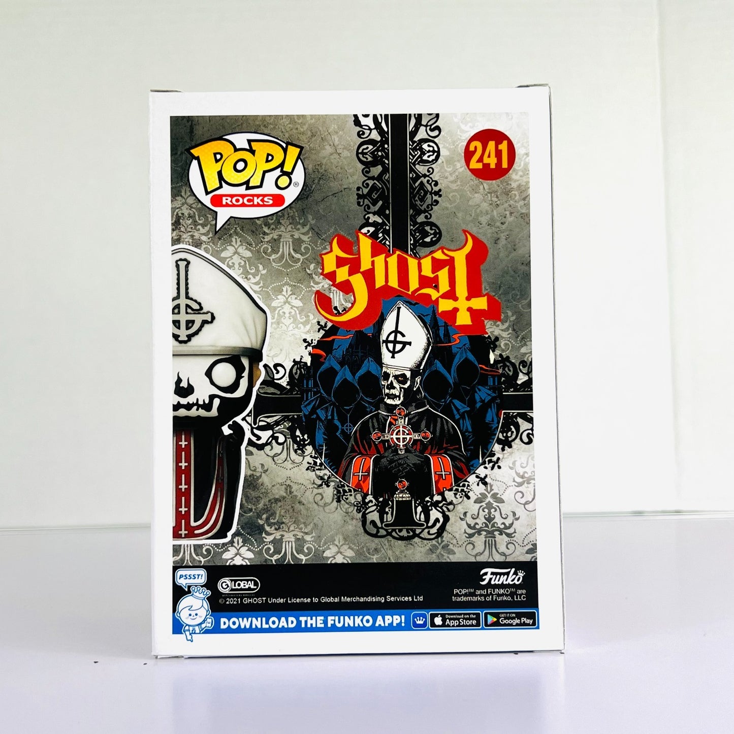 Funko POP Vinyl - Rocks - Ghost - Papa Emeritus I - #241 Hot Topic