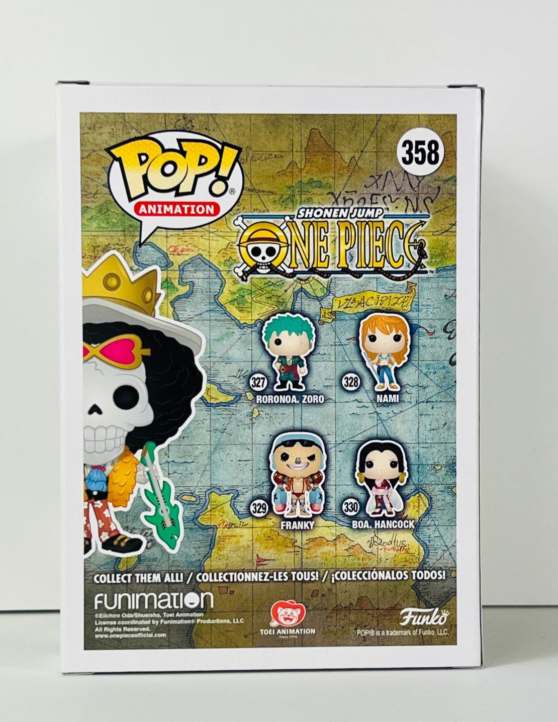 Funko POP Vinyl - Animation - One Piece - Brook - #358 FC 2018