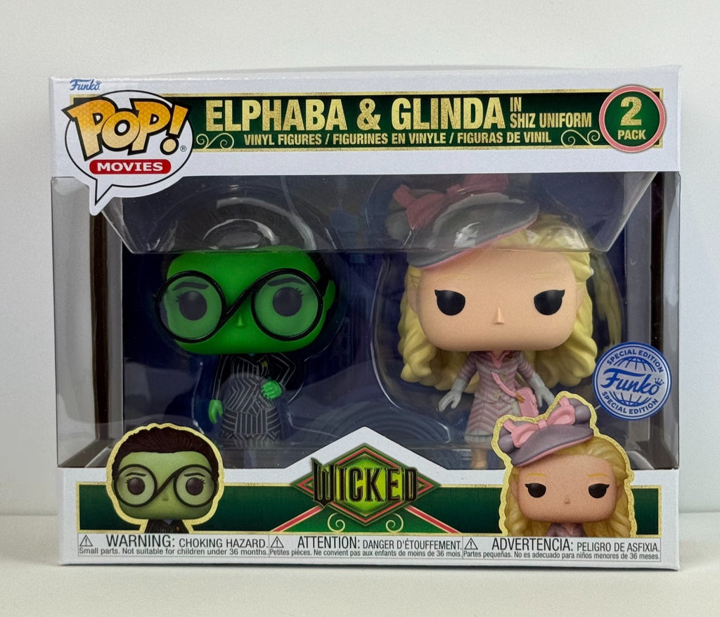Funko POP Vinyl - Movies - Wicked - Elphaba & Glinda - 2 Pack