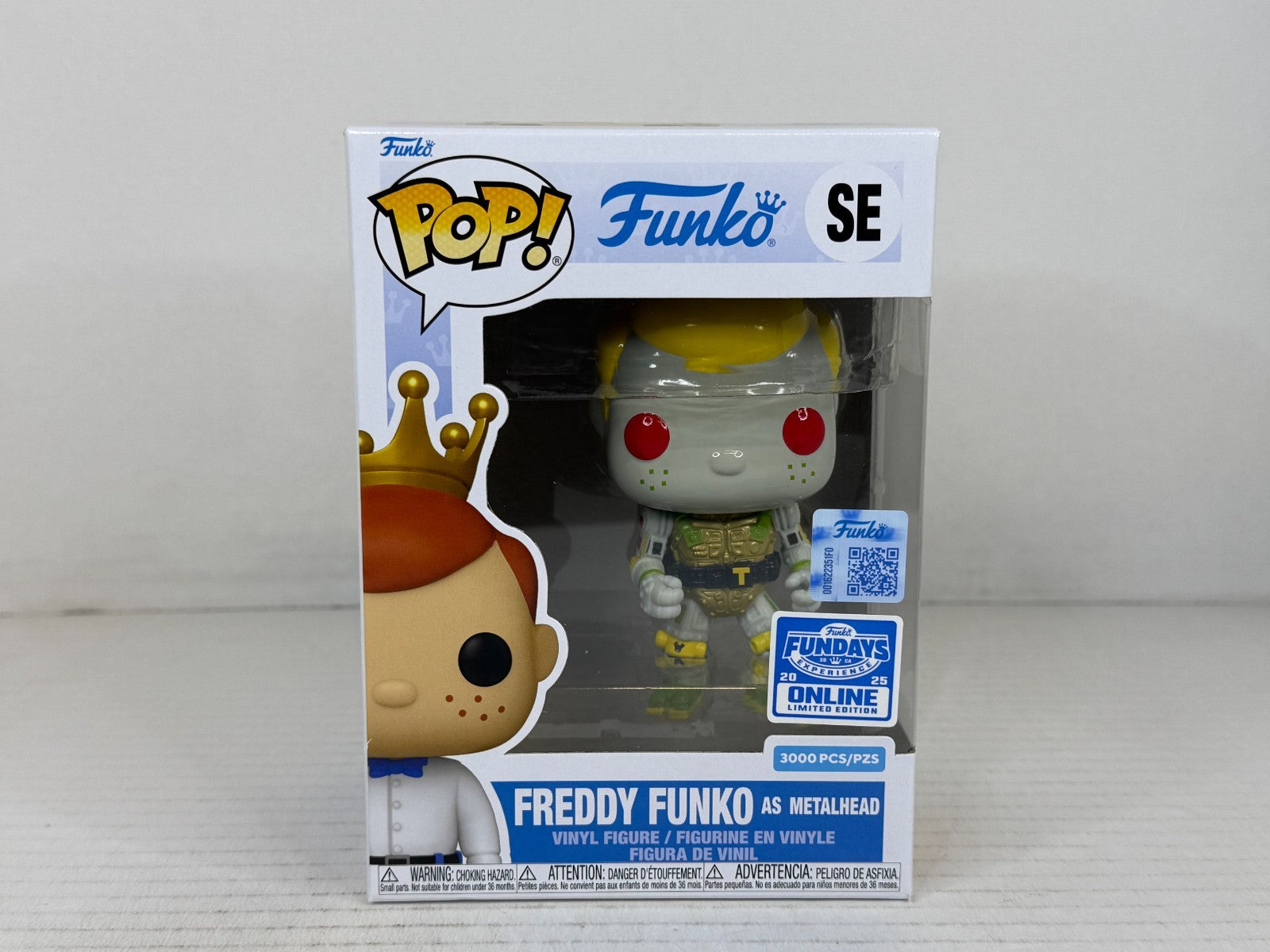 Funko POP Vinyl - Funday Experience 2025 - Freddy Funko As Metalhead - 3000 Pcs