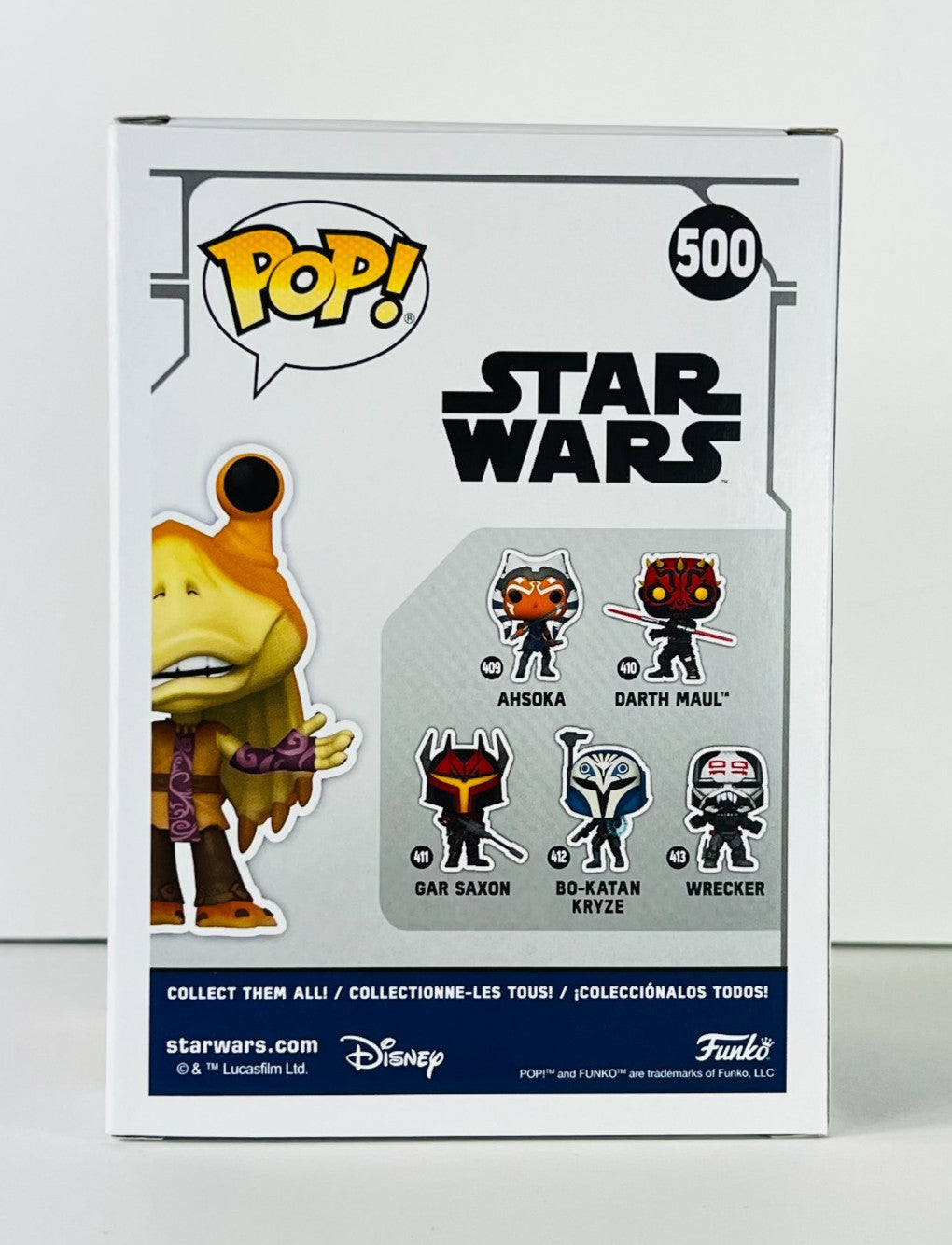 Funko POP Vinyl - Star Wars - Jar Jar Binks - #500 Special Edition