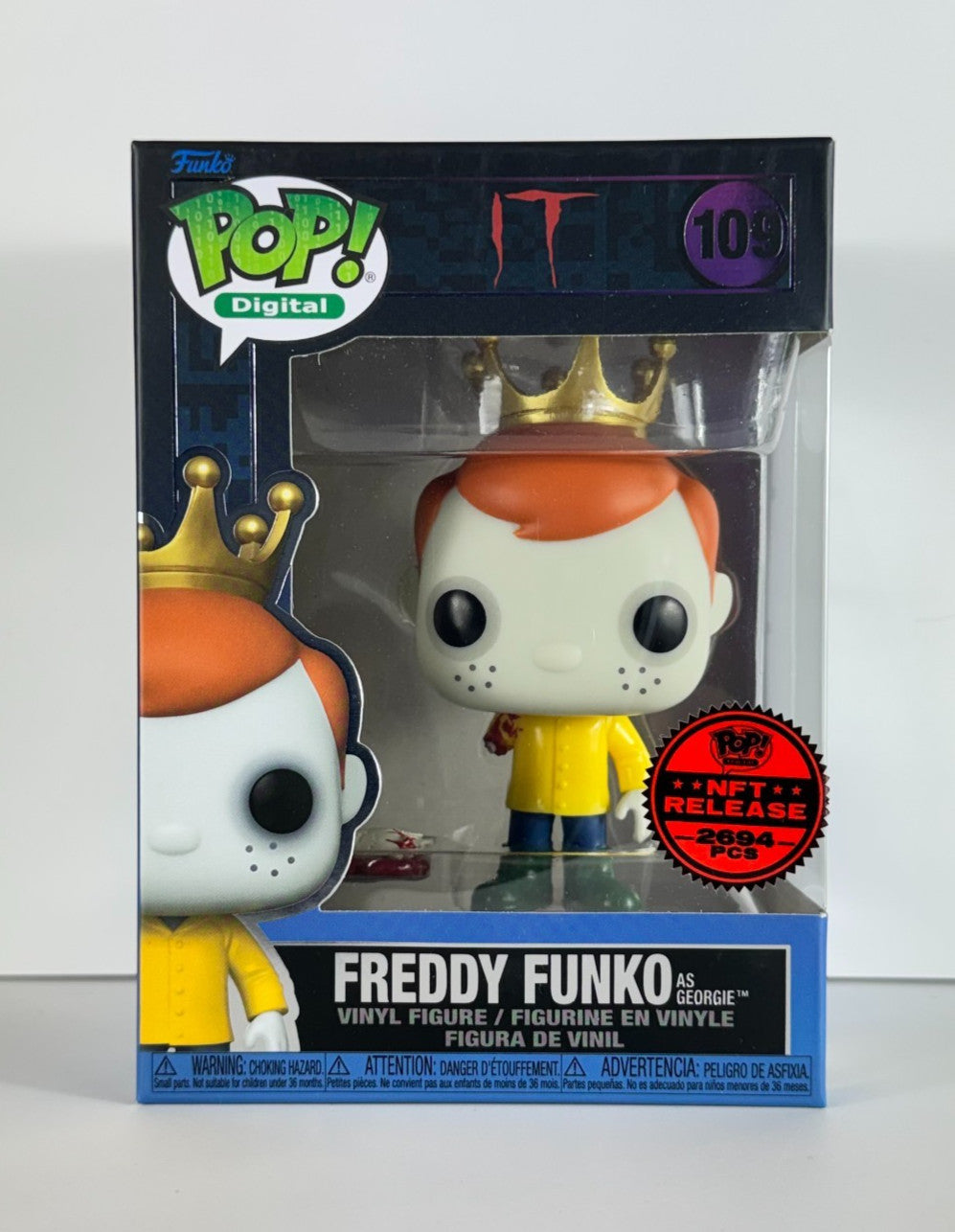 Funko POP Vinyl - Digital - IT - Freddy Funko As Georgie #109 - 2694 Pcs