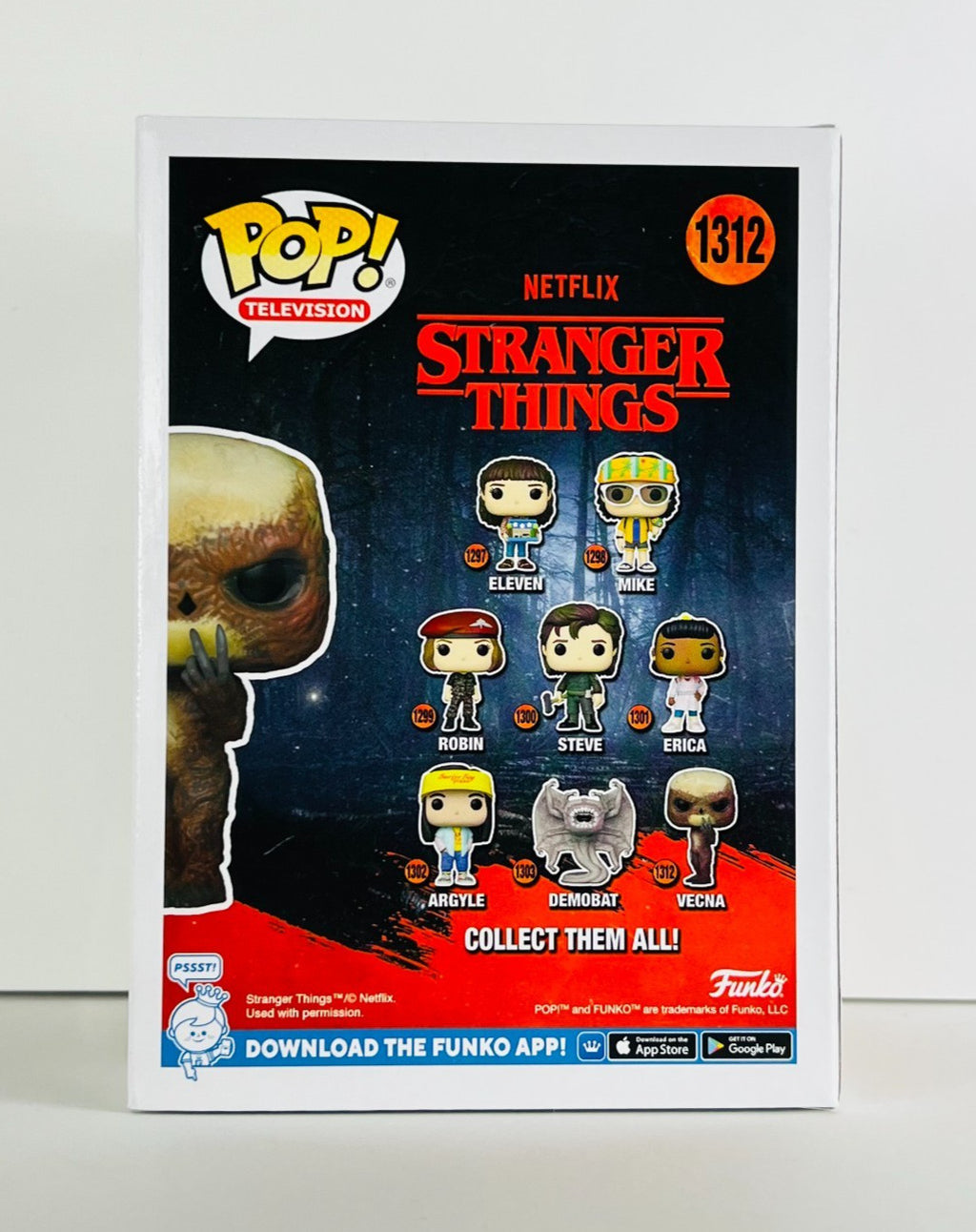 Funko POP Vinyl - Television - Stranger Things - Vecna - #1312