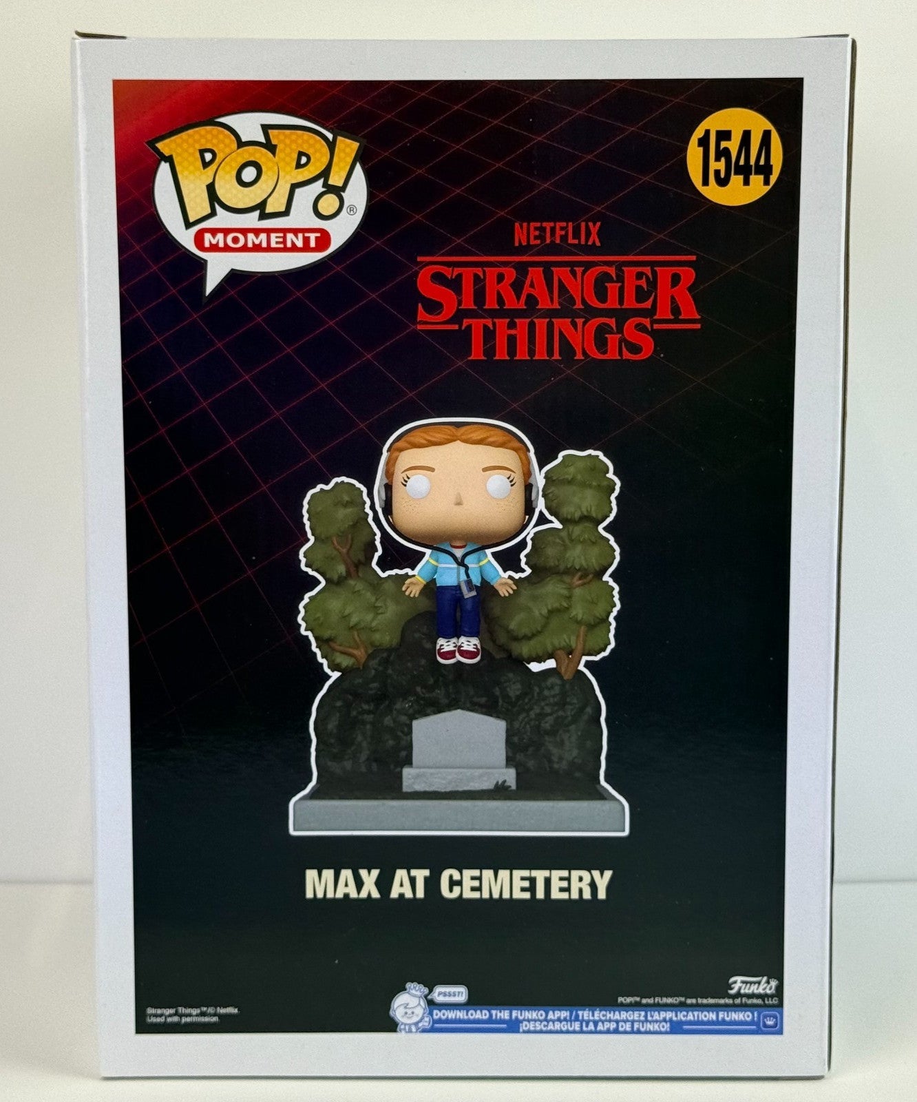 Funko POP Vinyl - Moment - Stranger Things - Max At Cemetery - #1544