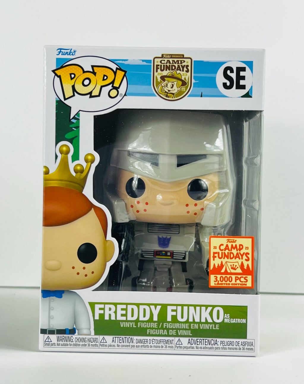 Funko POP Vinyl - Camp Fundays - Freddy Funko As Megatron - #SE 3000 Pcs