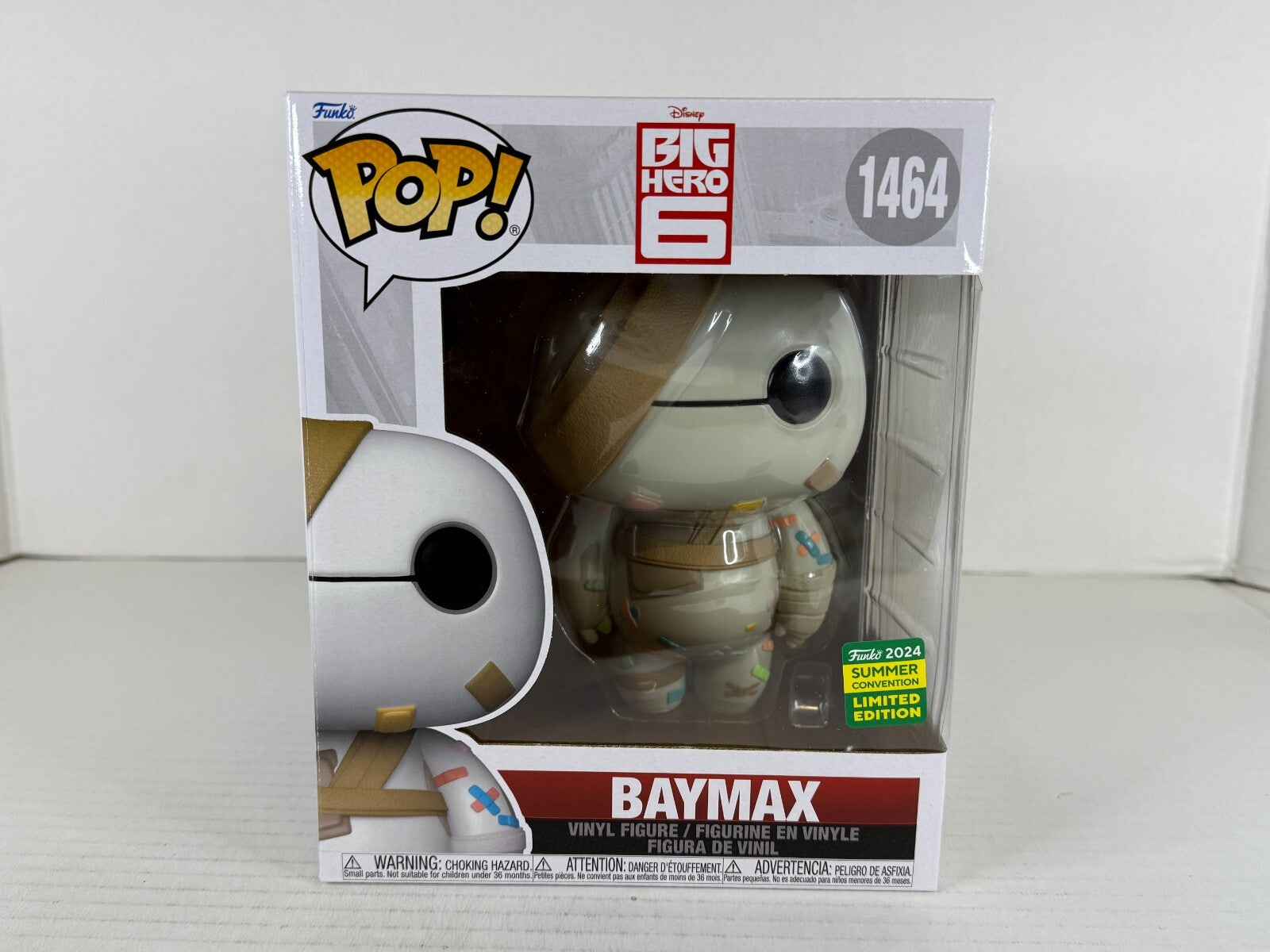 Funko POP Vinyl - Disney - Big Hero 6 - Baymax - #1464 - 6" Inch