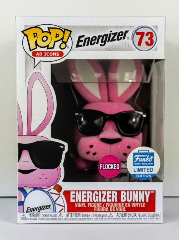 Funko POP Vinyl - Ad Icons - Energizer - Energizer Bunny - #73 Flocked