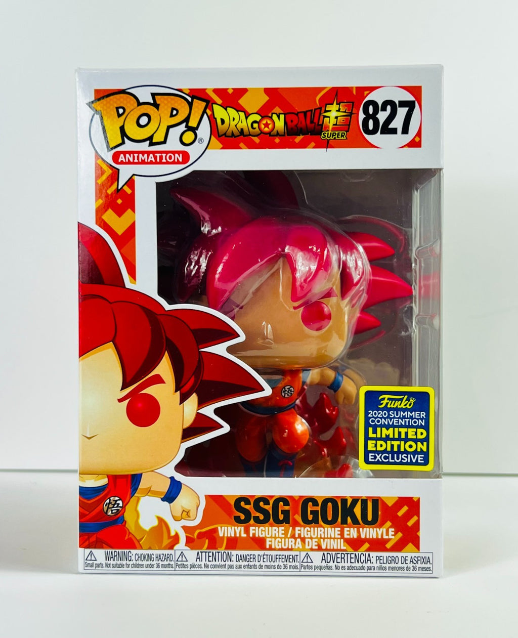 Funko POP Vinyl - Animation - Dragonball Z - SSG Goku - #827 SC 2020