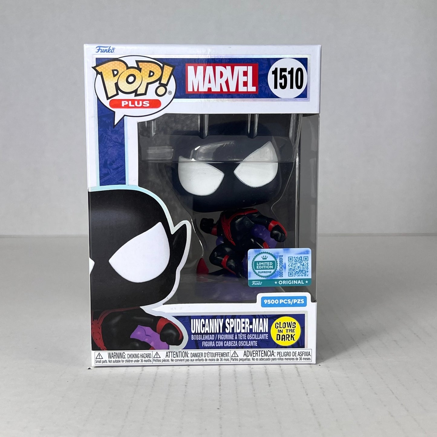 Funko POP Vinyl - PLUS - Marvel - Uncanny Spider-Man - #1510 GITD 9500 PCS