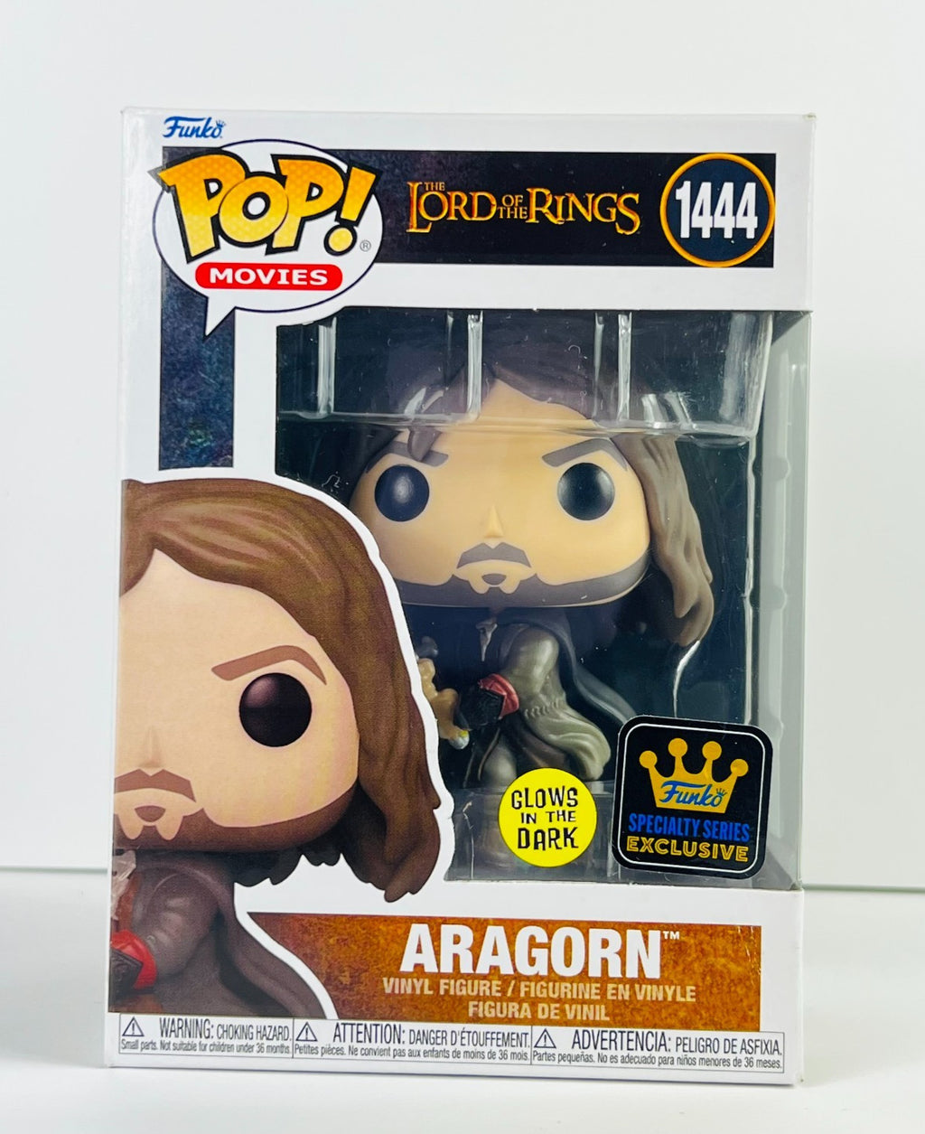 Funko POP Vinyl - Movies - The Lord Of The Rings - Aragorn - #1444 GITD