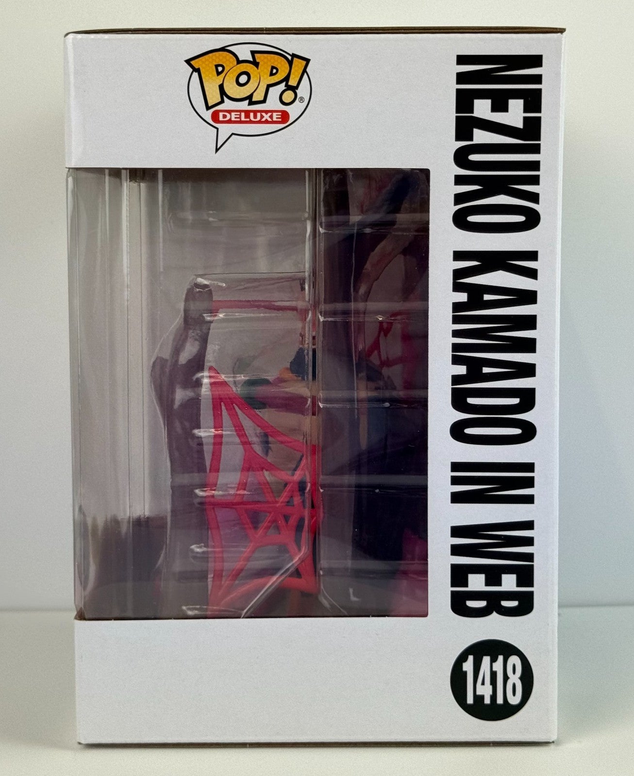 Funko POP Vinyl - Deluxe - Demon Slayer - Nezuko Kamado In Web - #1418 GITD