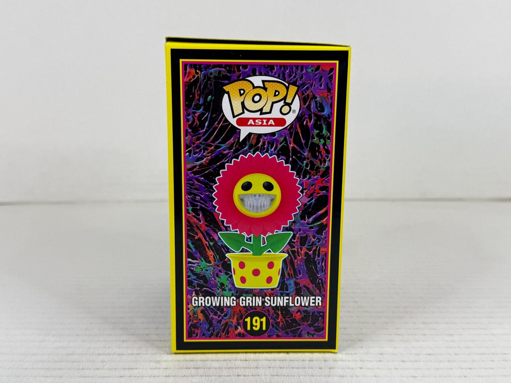 Funko POP Vinyl - Asia - Ron English - Growing Grin Sunflower #191 Blacklight