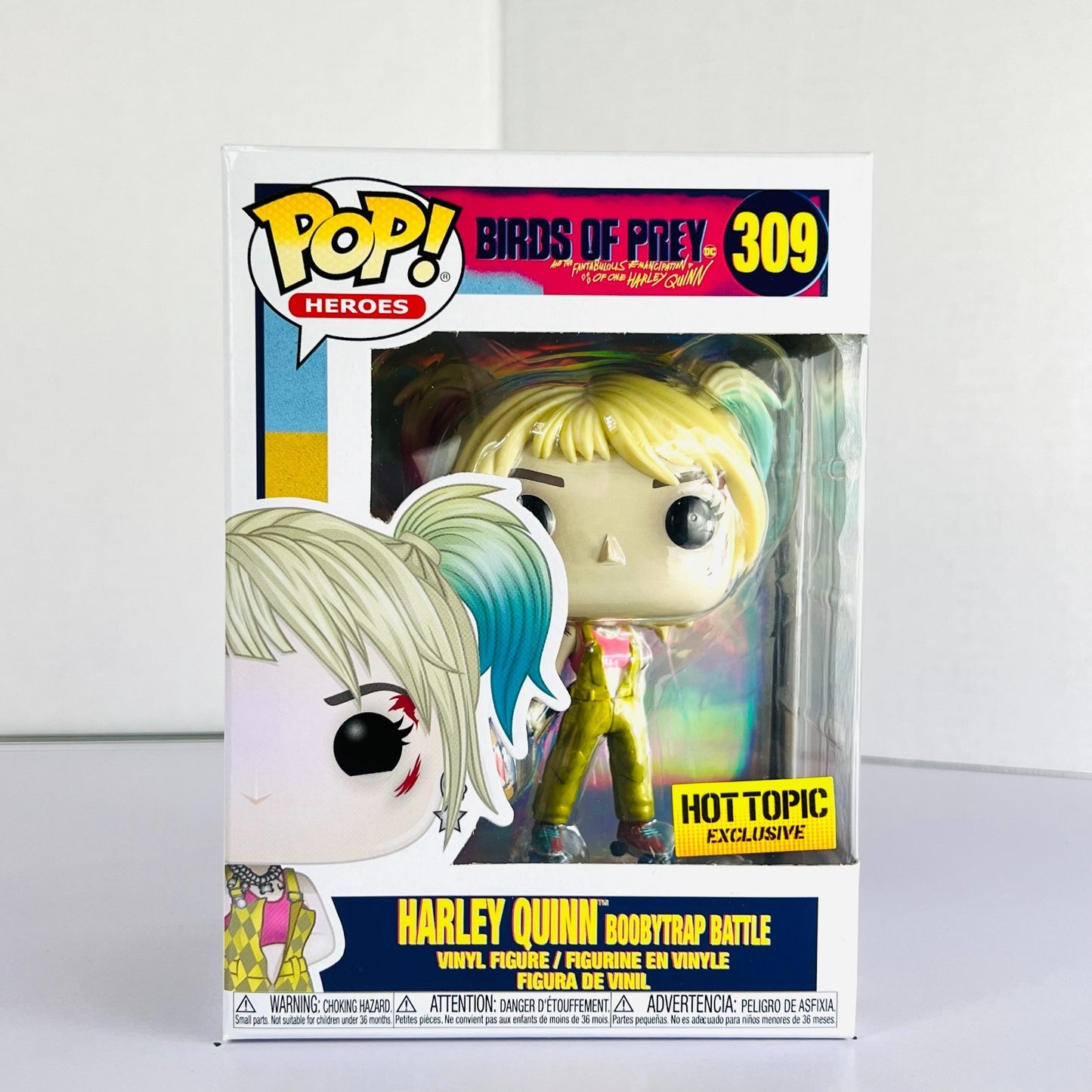 Funko POP Vinyl - Heroes - Birds Of Prey - Harley Quinn Boobytrap Battle - #309