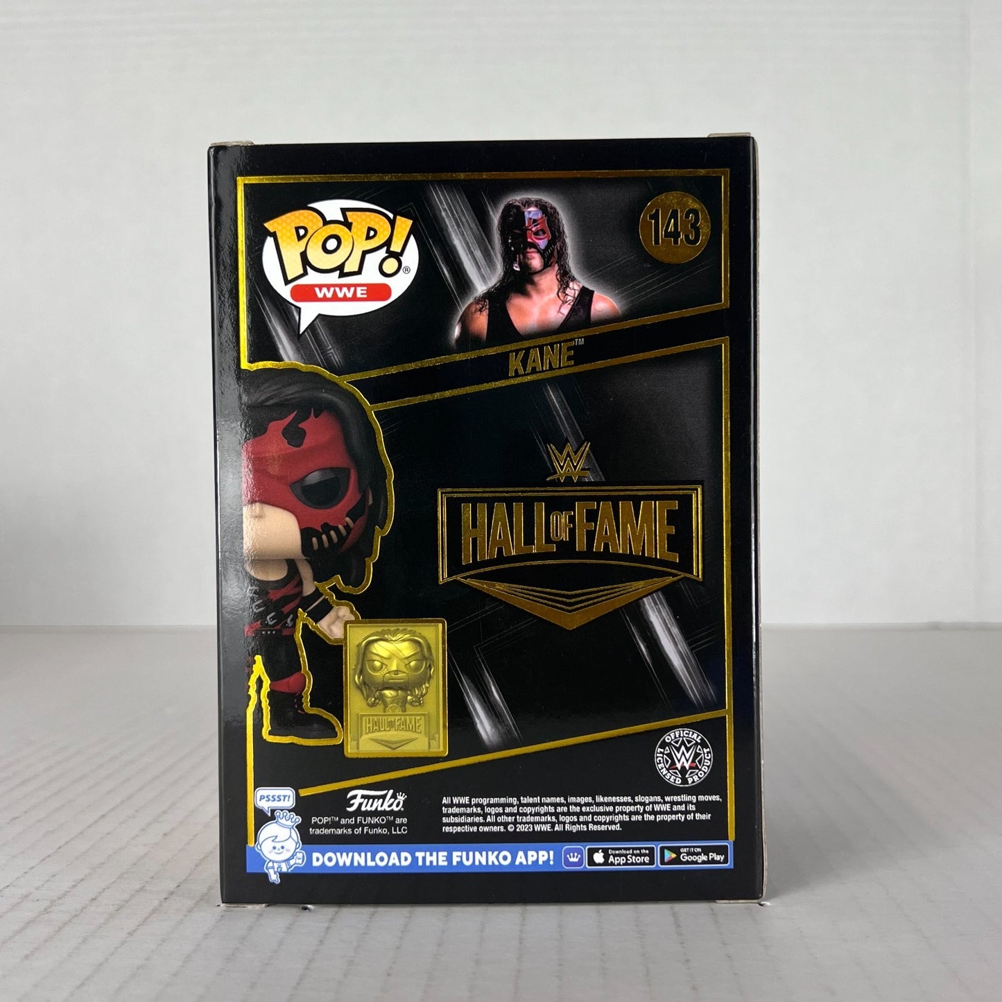 Funko POP Vinyl - WWE - Hall Of Fame - Kane - #143