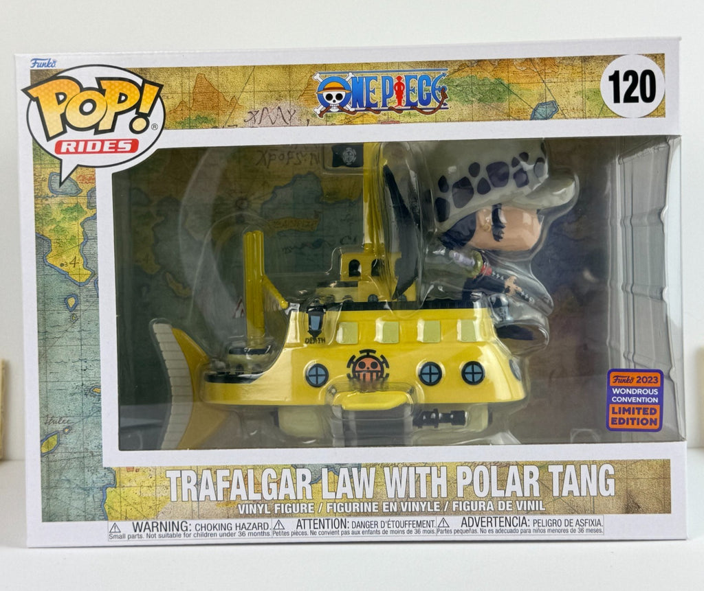Funko POP Vinyl - Rides - One Piece - Trafalgar Law With Polar Tang - #120