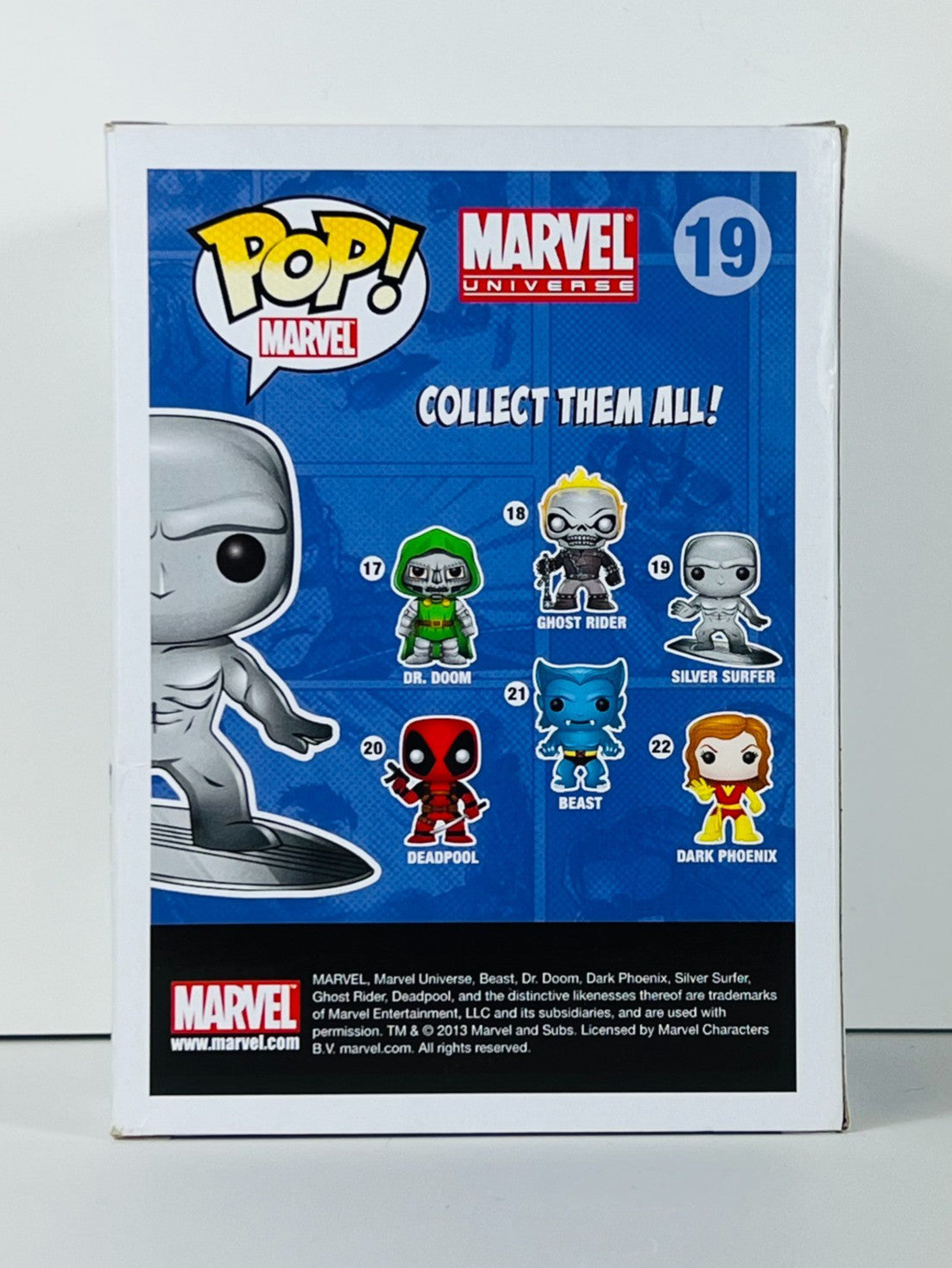 Funko POP Vinyl - Marvel Universe - Silver Surfer - #19