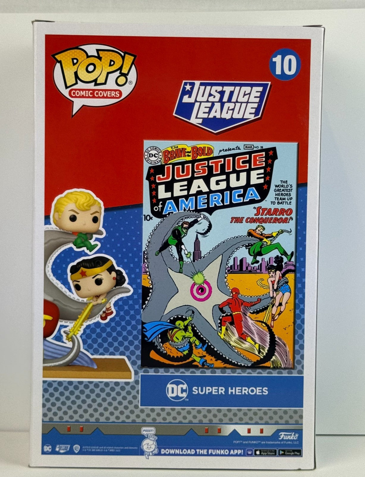 Funko POP Vinyl - Comic Covers - Justice League - The Brave And The Bold - #10
