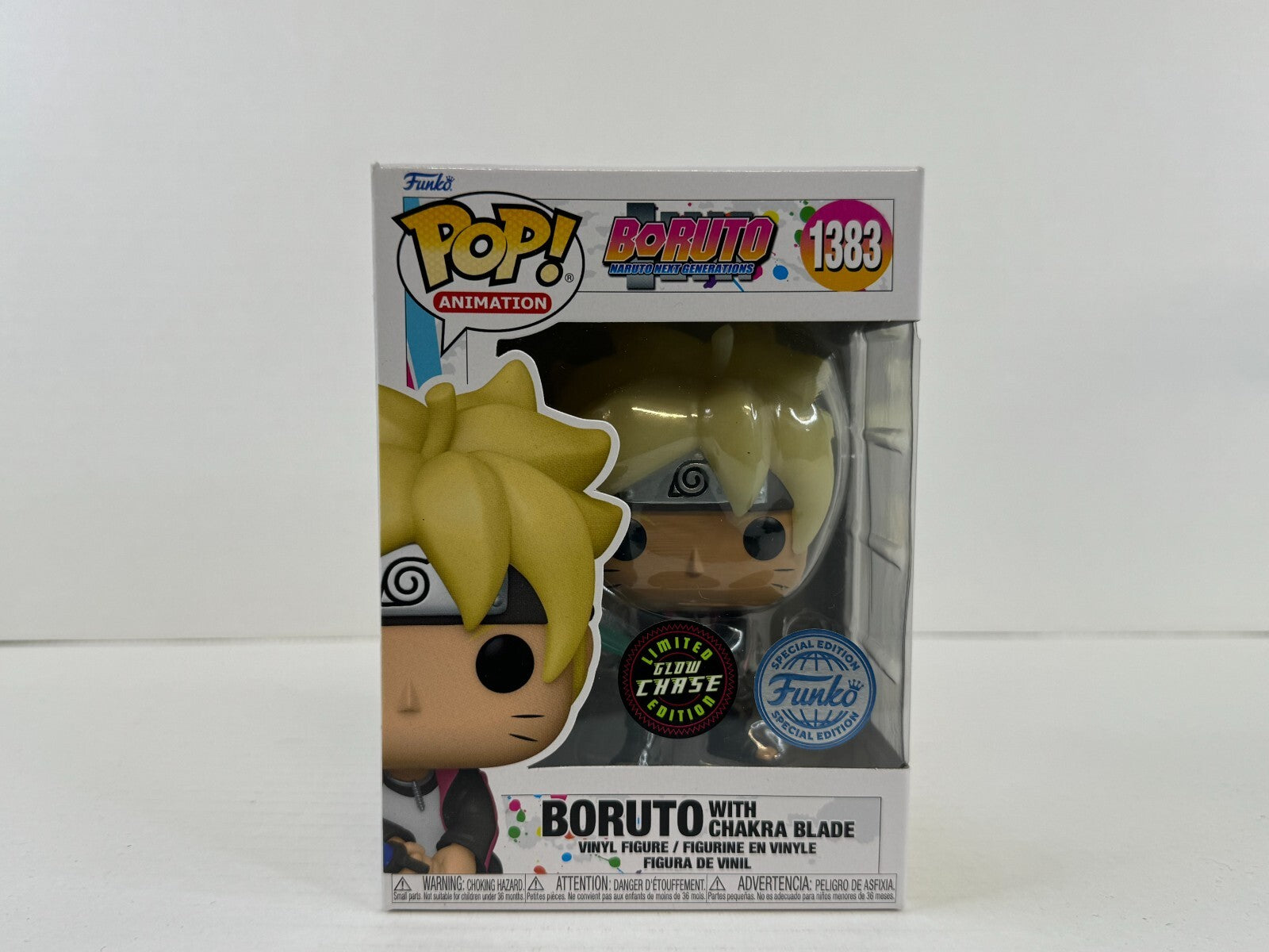 Funko POP Vinyl - Animation - Boruto With Chakra Blade - #1383 GITD Chase