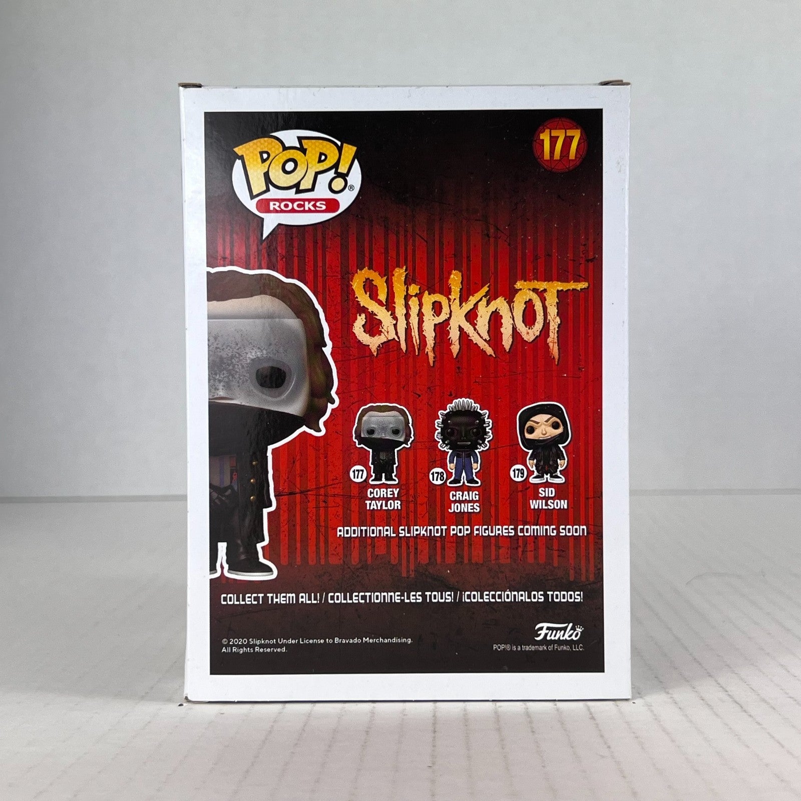 Funko POP Vinyl - Rocks - Slipknot - Corey Taylor - #177 EMP