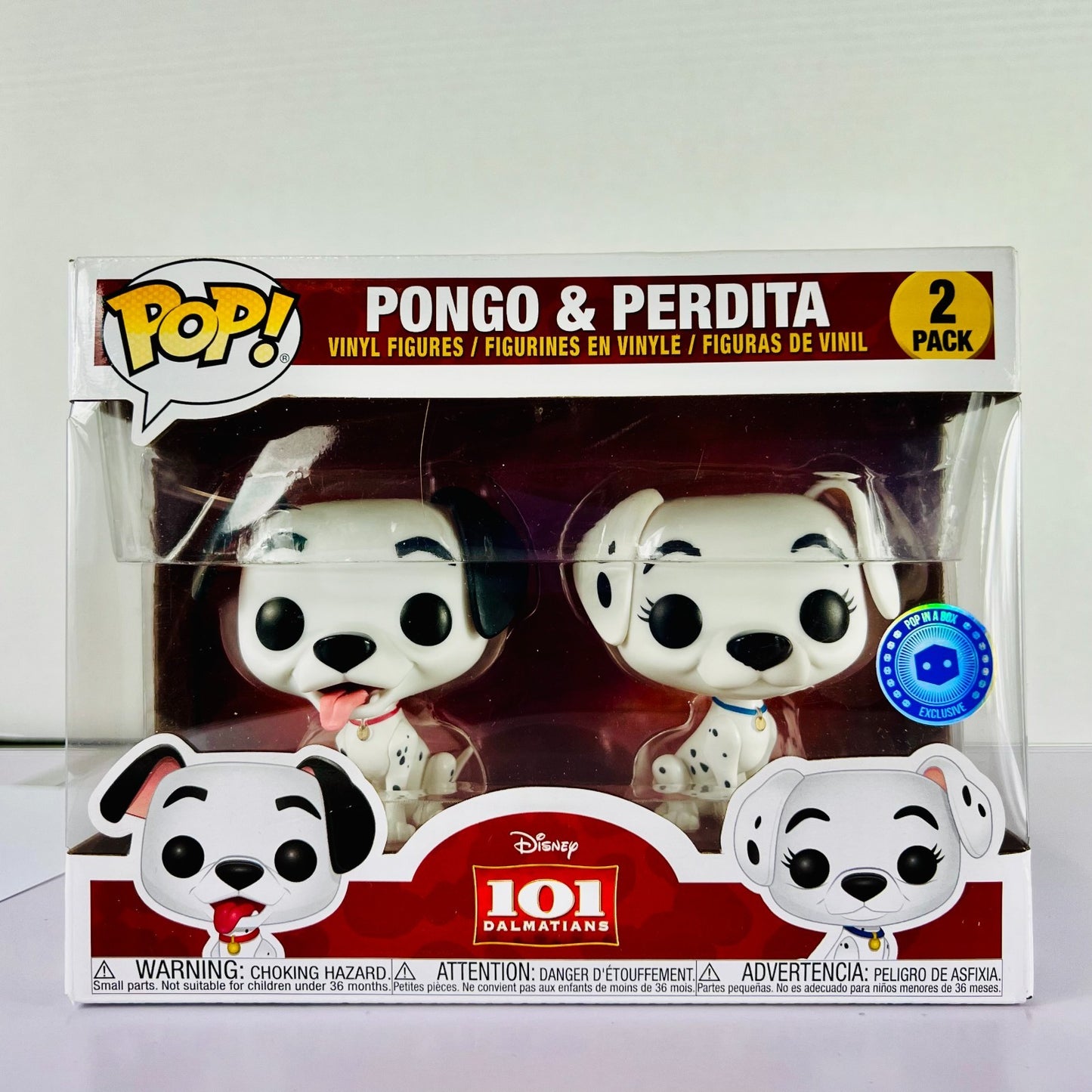 Funko POP! Vinyl - Disney - 101 Dalmatians - Pongo & Perdita - 2 Pack