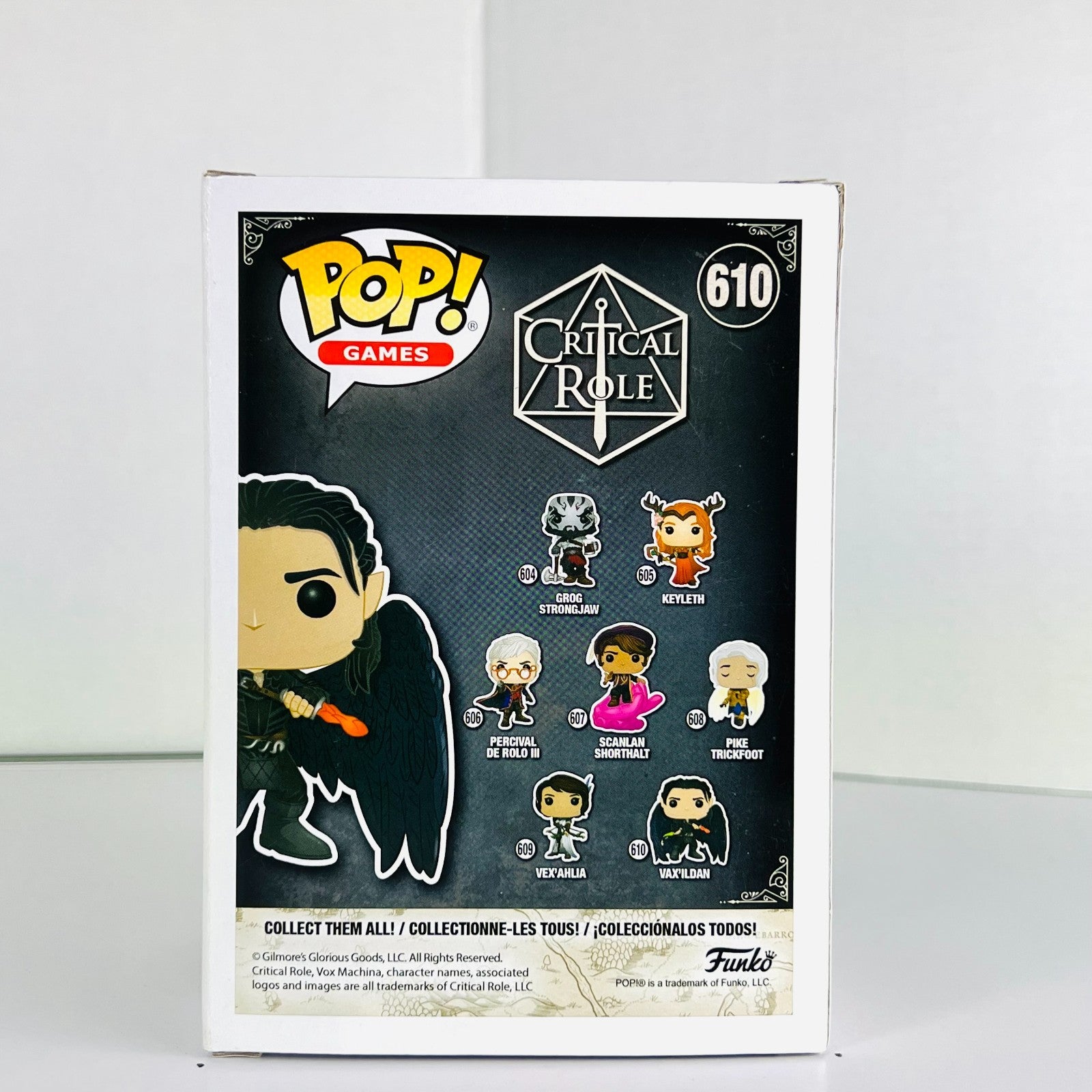 Funko POP Vinyl - Games - Critical Role - Vax'ildan - #610