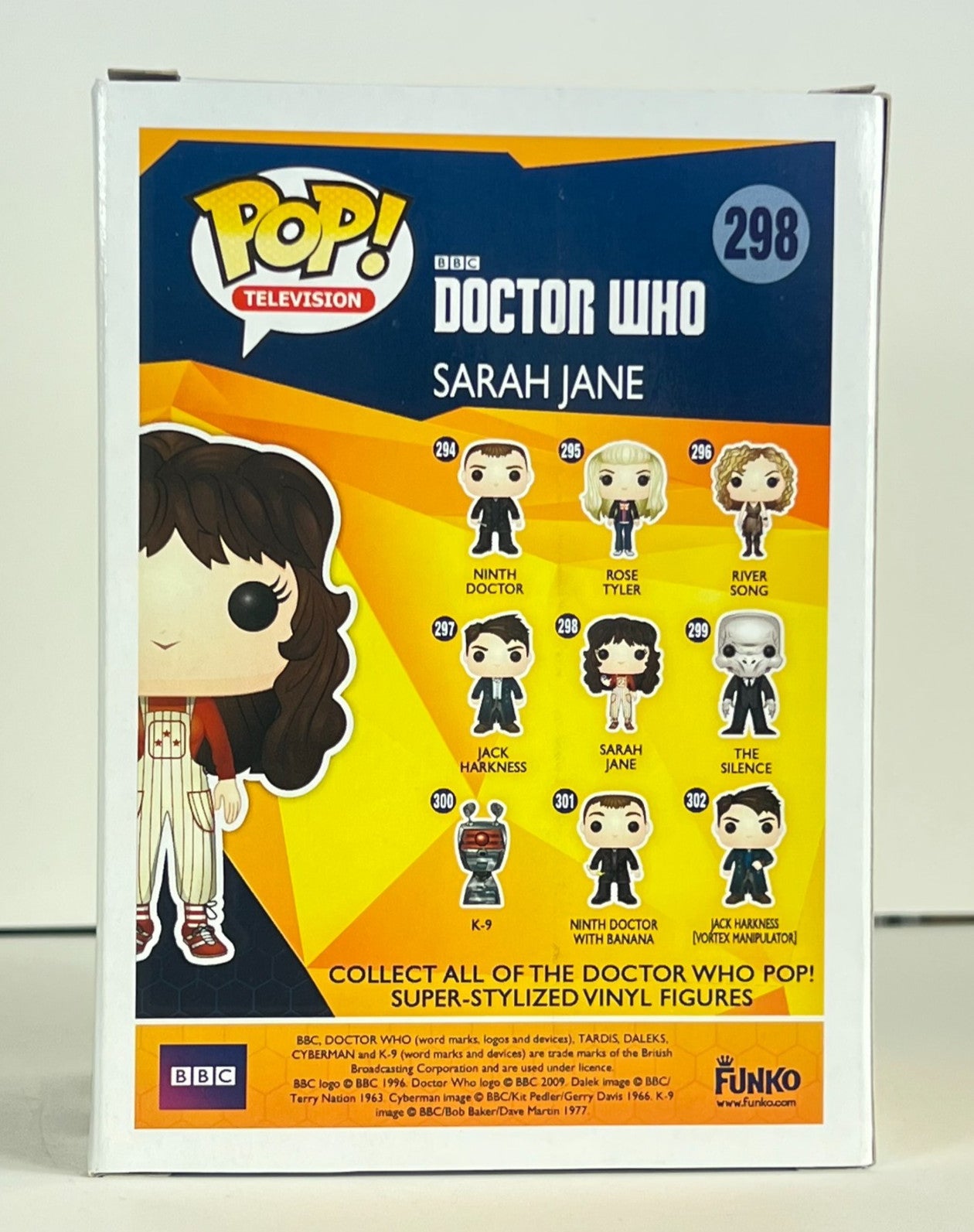 Funko POP Vinyl - Television - BBC Doctor Who - Sarah Jane - #298