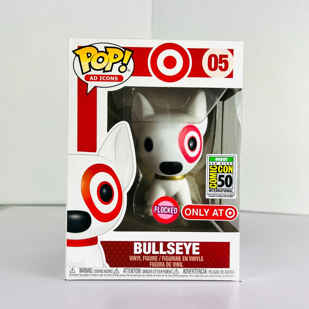 Funko POP Vinyl - Ad Icons - Target - Bullseye - #05 Flocked SDCC Gold Collar