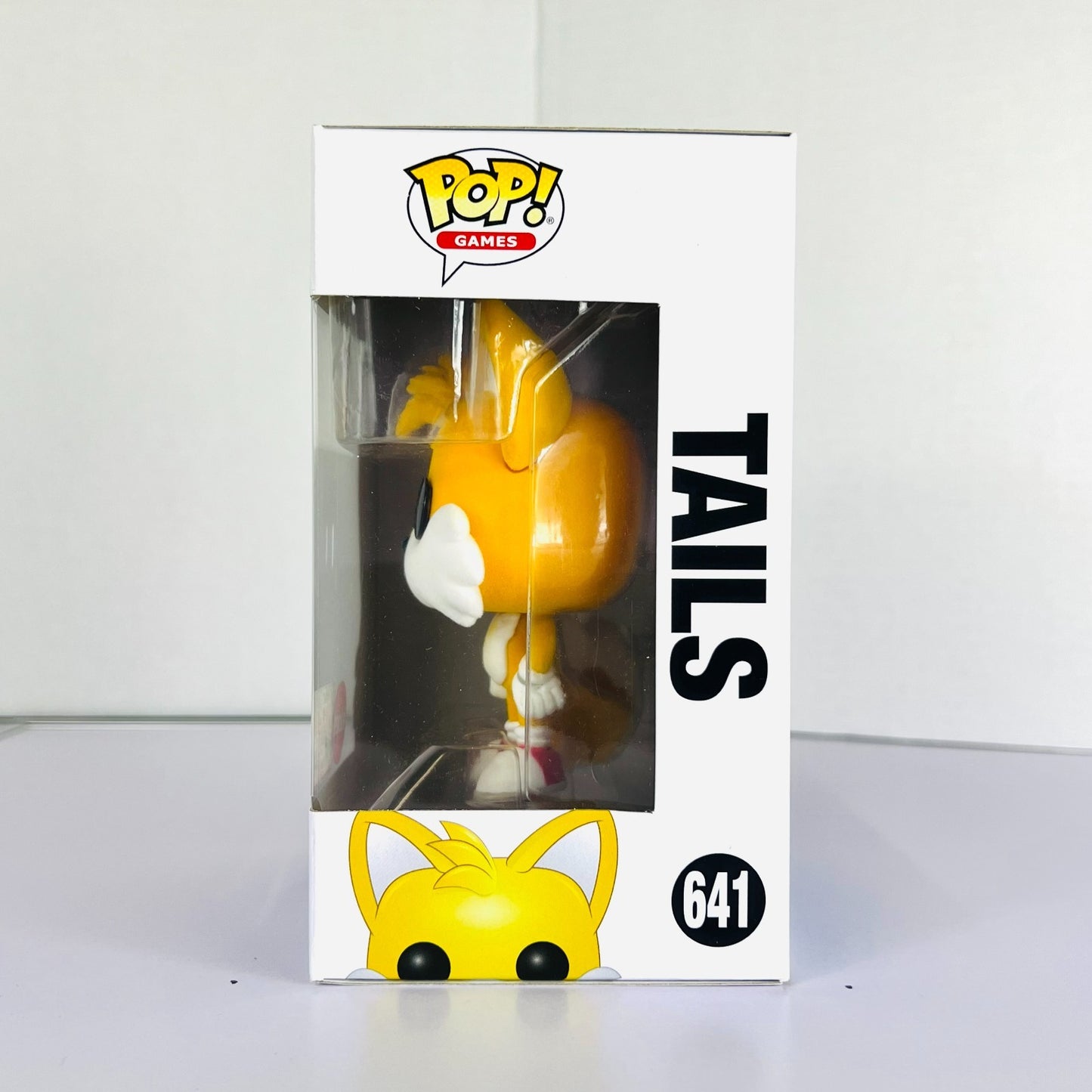 Funko POP Vinyl - Games - Sonic The Hedgehog - Tails - #641 Flocked Target Con