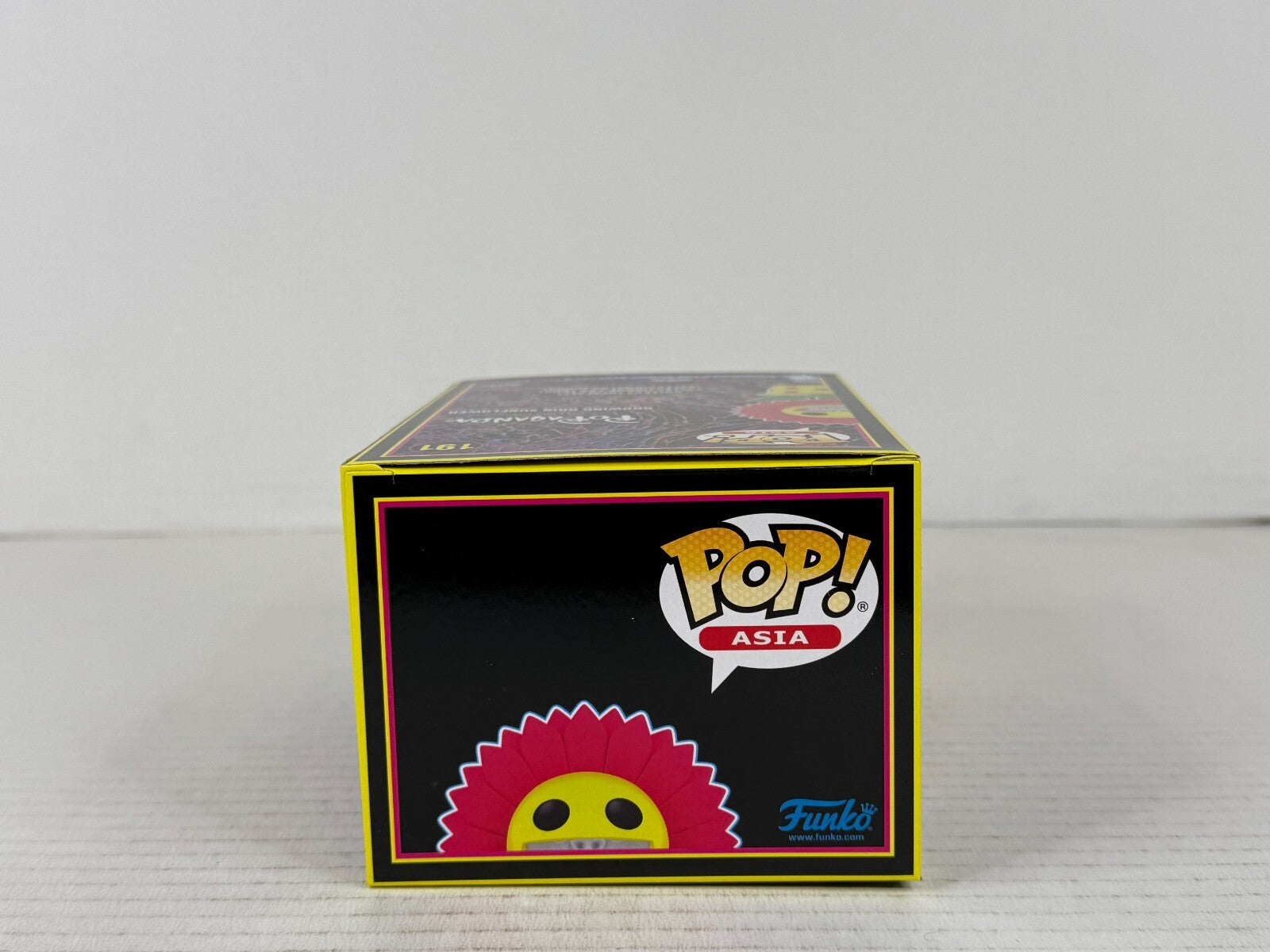 Funko POP Vinyl - Asia - Ron English - Growing Grin Sunflower #191 Blacklight 2