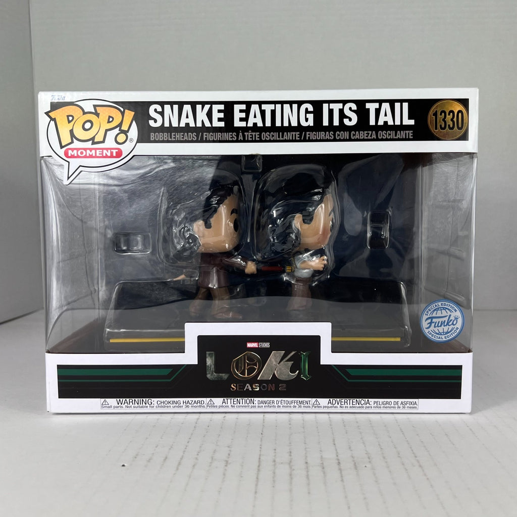 Funko POP Vinyl - Moments - Marvel - Loki - Snake Eating Its Tail - #1330