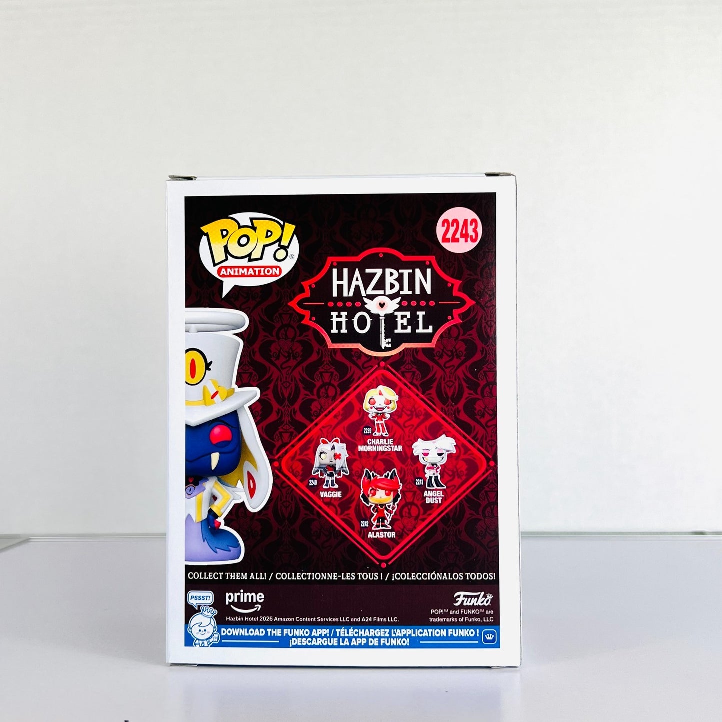 Funko POP Vinyl - Animation - Hazbin Hotel - Sir Pentious Angelic #2243 Chase