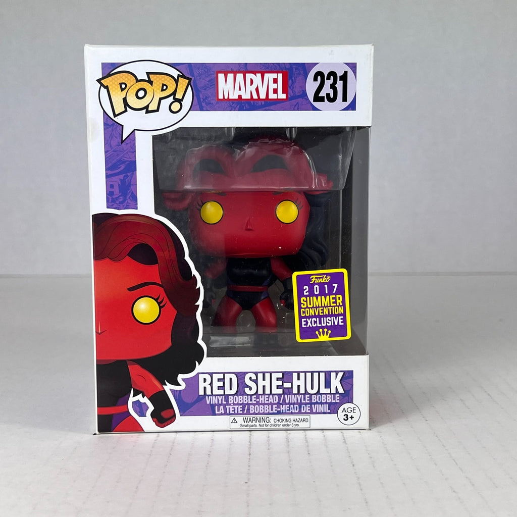 Funko POP Vinyl - Marvel - Red She-Hulk - #231 SC 2017