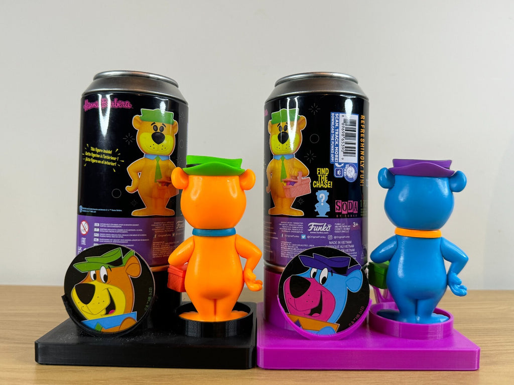 Funko Soda - Yogi Bear - Common and Chase Set - 6000 Piece Blacklight