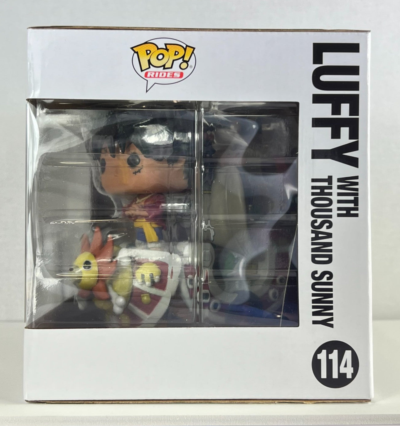 Funko POP Vinyl - Rides - One Piece - Luffy With Thousand Sunny - #114 SC 2022