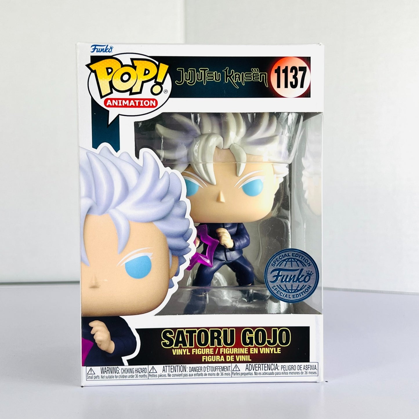 Funko POP Vinyl - Animation - Jujutsu Kaisen - Satori Gojo - #1137
